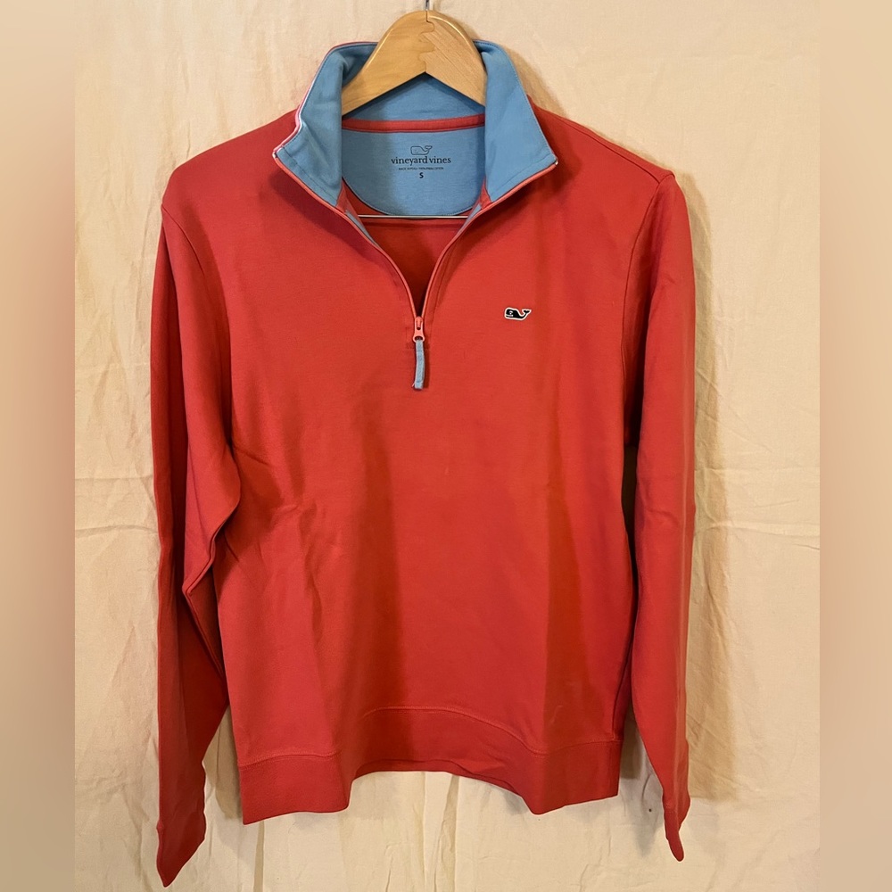 Vineyard Vines mens zip up sweatshirt size small